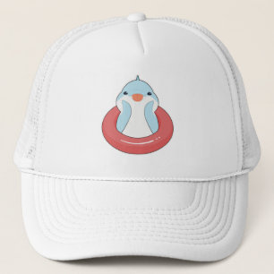 Casquette Dauphin avec anneau de natation