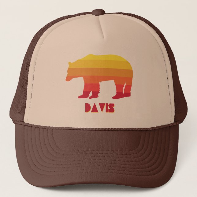 Casquette Davis West Virginia Rainbow Bear (Devant)