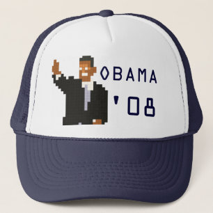 Casquette de 08-Bit d'Obama '