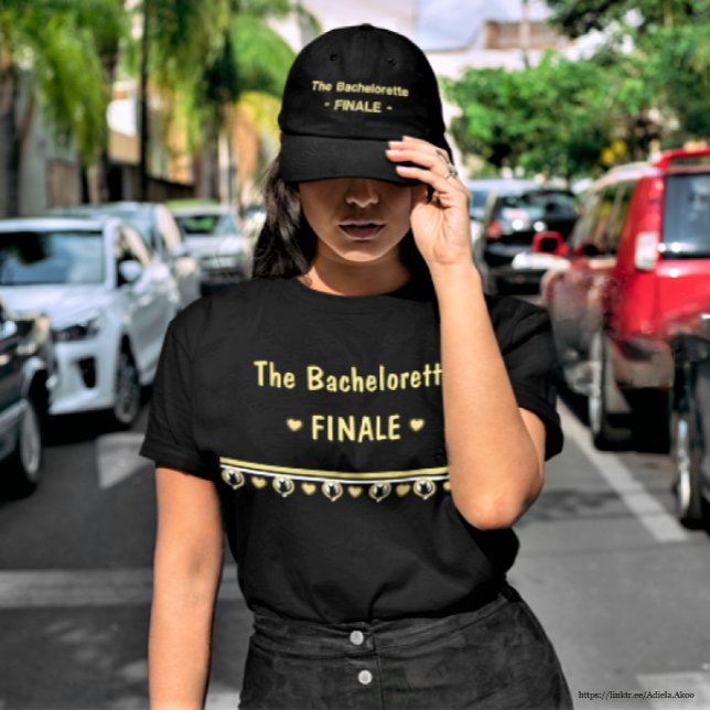Casquette de bachelorette brodé - Love Cat (The Bachelorette Finale Cap & T-Shirt by Adiela Akoo. Love it? GET it! Shop the Love Cat Collection)