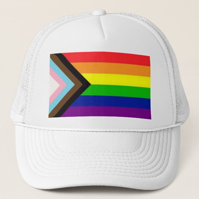 Casquette de balle de fierté de progrès (Devant)