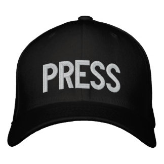 Casquette de balle de presse
