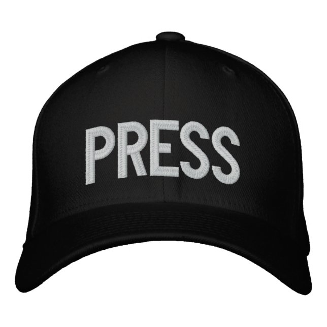Casquette de balle de presse (Devant)