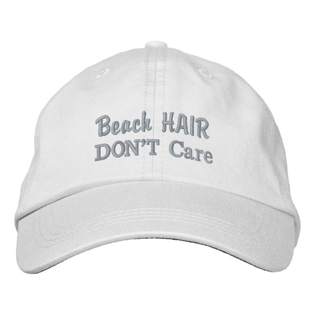 casquette de base-ball Don't care (Devant)