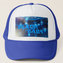 Casquette de baseball (BABY DE PLAGE Bleue) RFPMDe