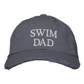 Casquette de baseball brodé de nage papa