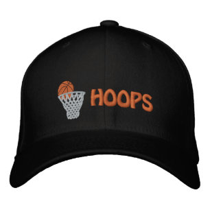 Casquette de baseball brodée personnalisée HOOPS B