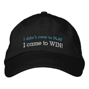 Casquette de baseball casquette de poker brodé cas