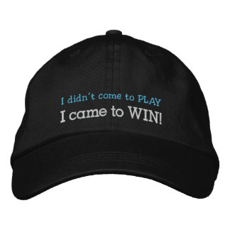 Casquette de baseball casquette de poker brodé cas