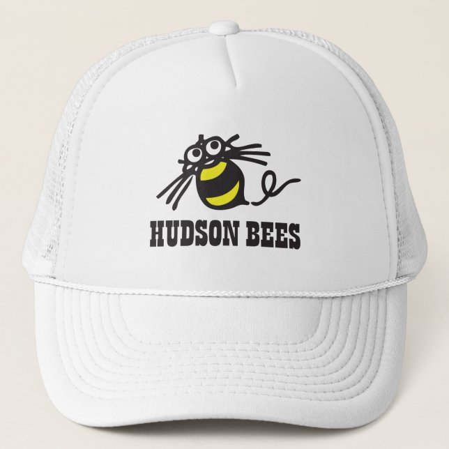 Casquette de baseball d'abeilles du Hudson (Devant)