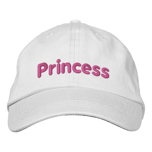Casquette de baseball de fille "casquette de princ (Devant)