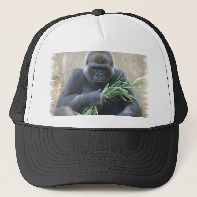 Casquette de baseball de gorille de Silverback (Devant)