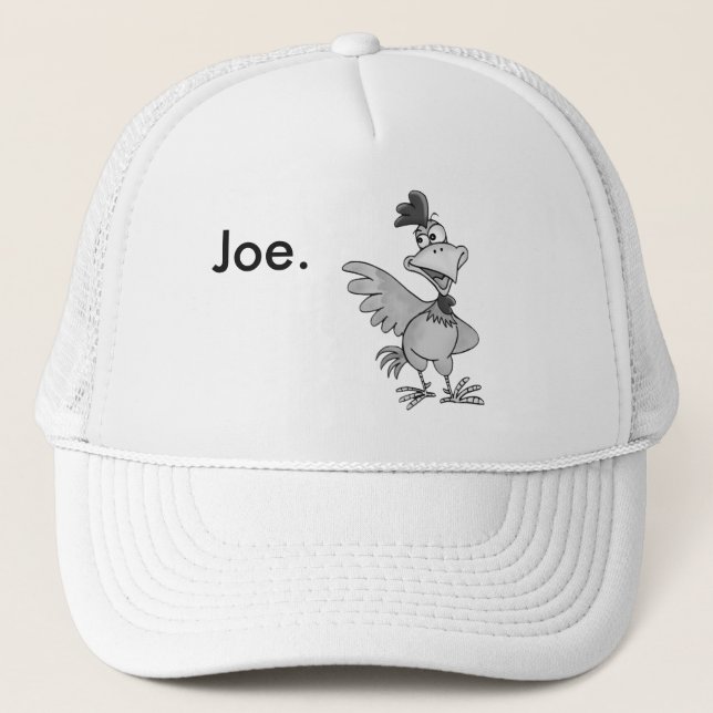 Casquette de baseball de Joe de poulet (Devant)