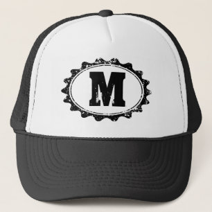 Casquette de baseball de lettre monogramme personn