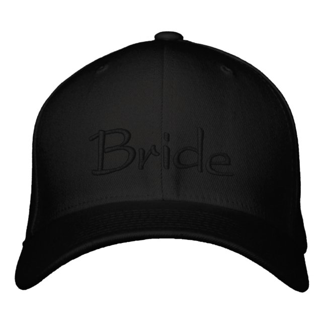 Casquette de baseball de mariée personnalisée avec (Devant)