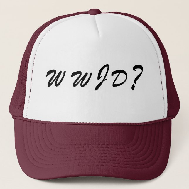 Casquette de baseball de WWJD (Devant)