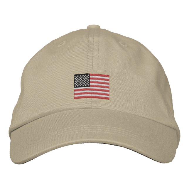 CASQUETTE de baseball du drapeau américain (Devant)