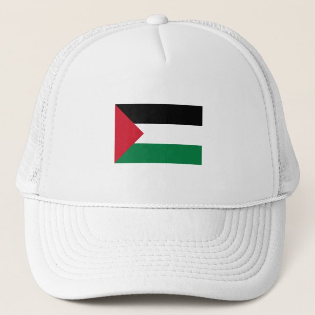 Casquette de baseball du drapeau palestinien (Devant)