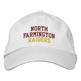 Casquette de baseball du lycée de Farmington Nord