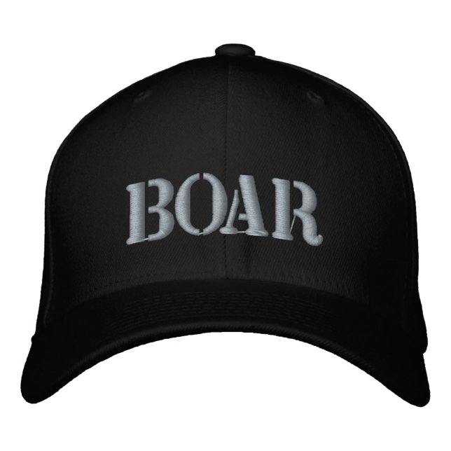 CASQUETTE DE BASEBALL EMBROIDEE DE LA BARRE (Devant)