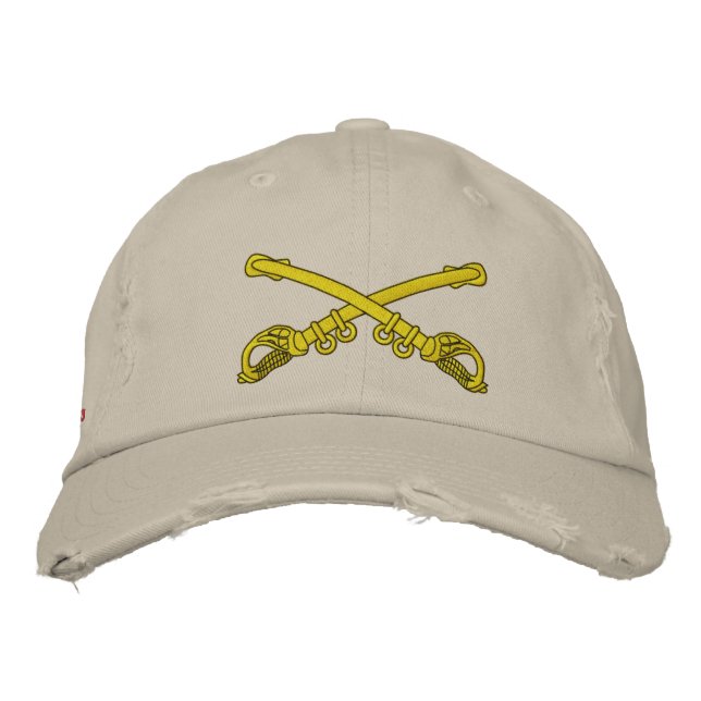 Casquette de baseball en détresse selon la coutume (Devant)