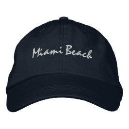 Casquette de baseball Miami Beach Floride