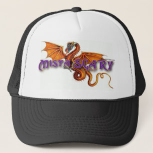 Casquette de baseball orange EFFRAYANT de logo de