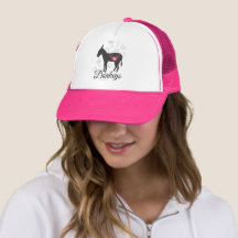 Casquette de baseball pour femmes Donkey casquette