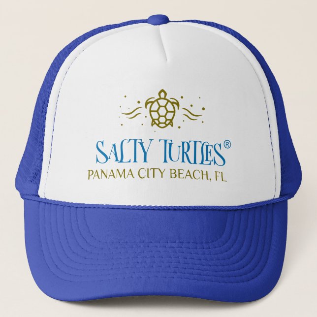 Casquette de baseball Salty Turtles® (Devant)