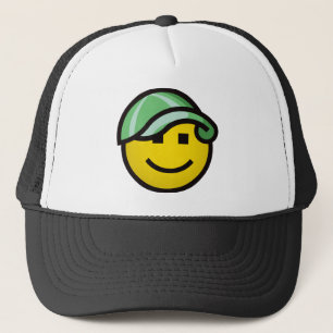 Casquette de baseball Smilie - vert