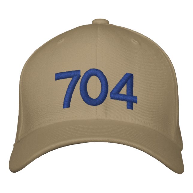 Casquette de baseball sur mesure Charlotte NC repr (Devant)