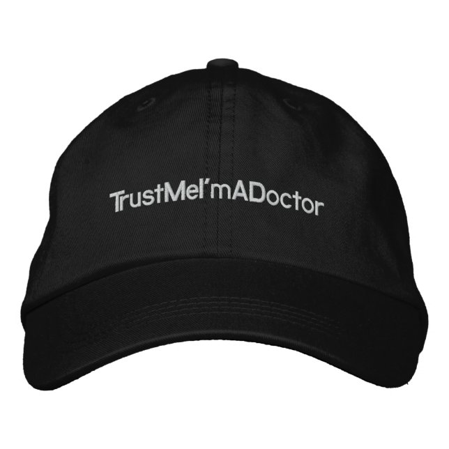 Casquette de baseball TrustMeI'mADoctor (Devant)