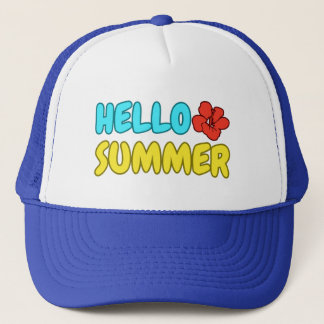 Casquette de bienvenue de l'été