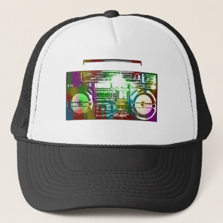 casquette de boombox des années 80