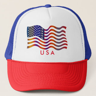 Casquette de boule de drapeau américain