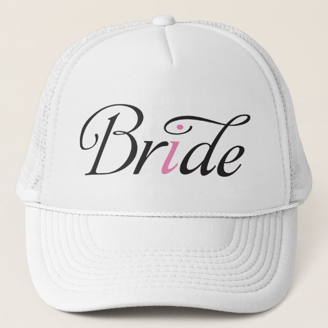 Casquette de boule de jeune mariée (Devant)