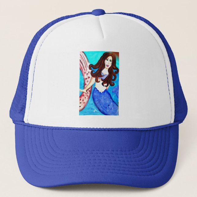 casquette de brunette mermaid (Devant)