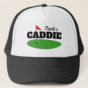Casquette de caddie de golf personnalisé avec nom 