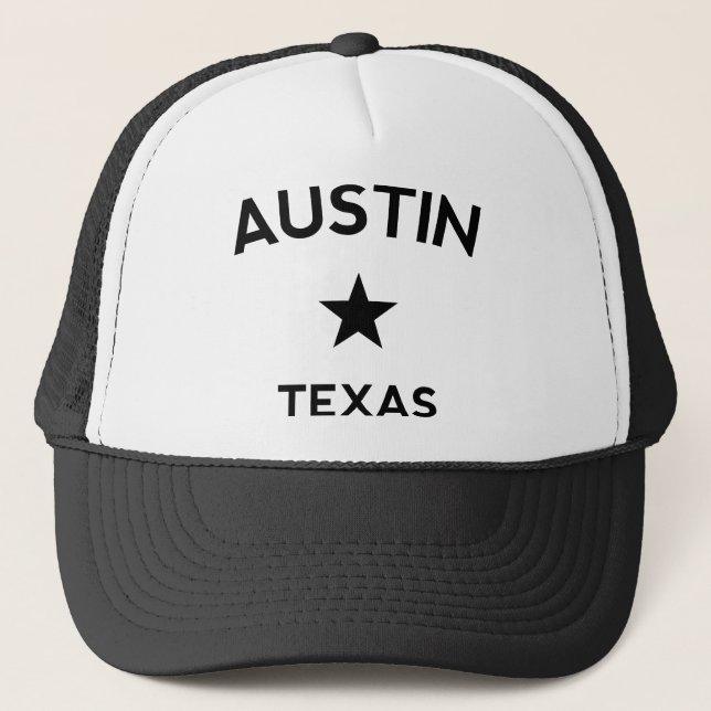 Casquette de camion Austin Texas (Devant)