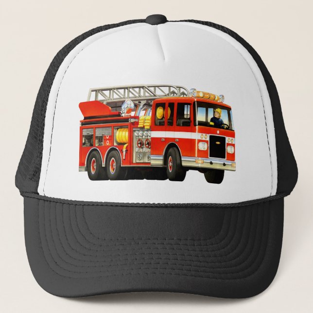 Casquette de camion de pompiers (Devant)