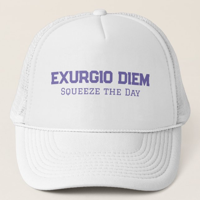 Casquette de camion Exurgio Diem (Squeeze the Day) (Devant)