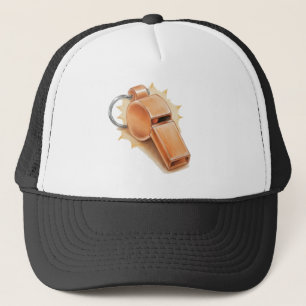 Casquette de camionneur à sifflet orange - basique