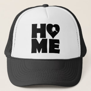 Casquette de camionneur Alaska Home Heart State