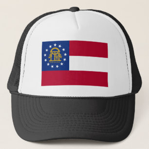 Casquette de camionneur avec le drapeau de Géorgie