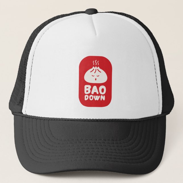Casquette de camionneur Bao Down (Devant)