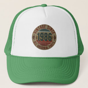 CASQUETTE DE CAMIONNEUR CADOFFRE ANNIVERSAIRE 1986
