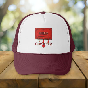 Casquette de camionneur cassette cœur rouge