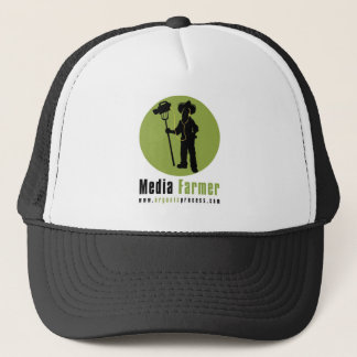 Casquette de camionneur d'agriculteur de médias