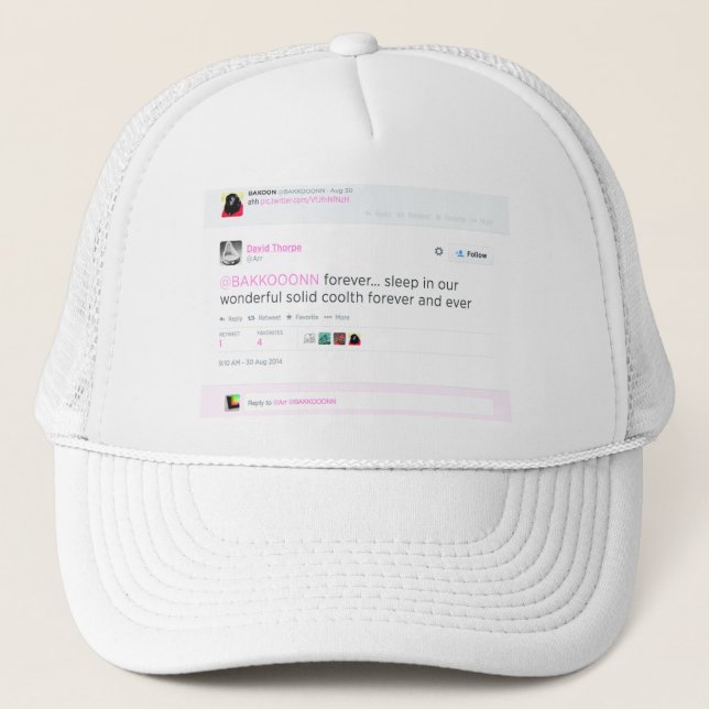 Casquette de camionneur de Bakkoon (Devant)