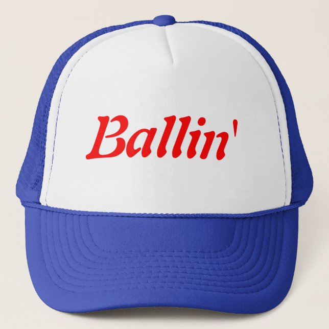 Casquette de camionneur de Ballin (Devant)